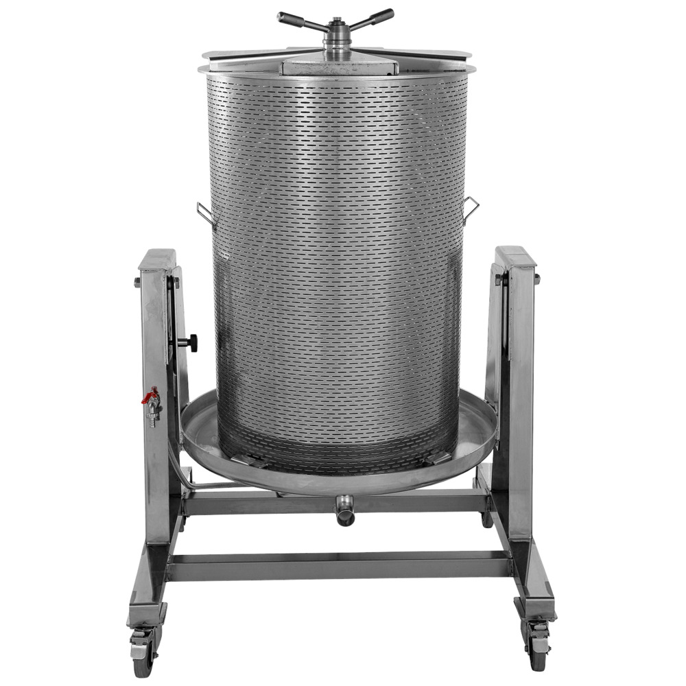 Wasserpresse Edelstahl für Obst 160 Liter
