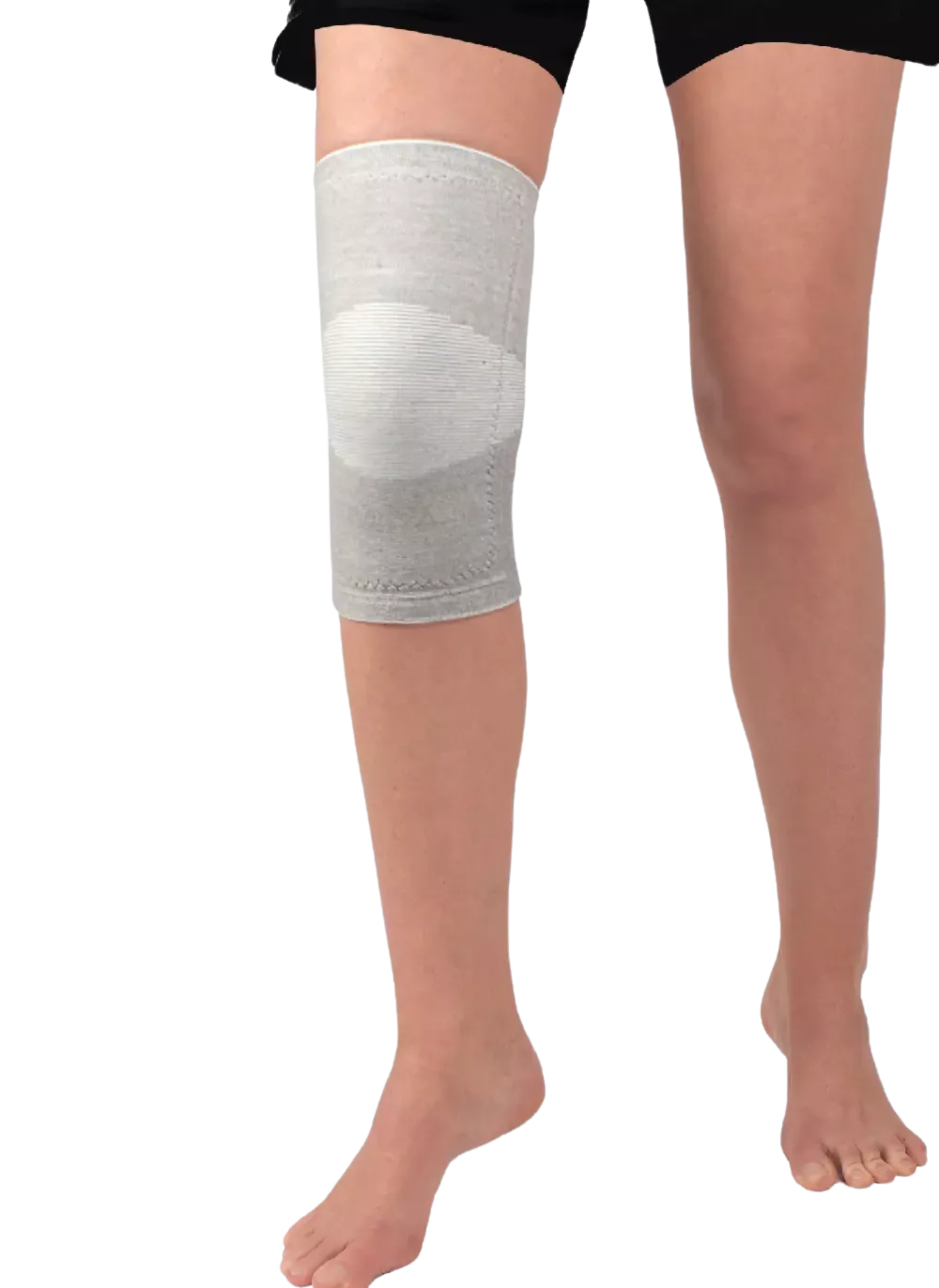 Vital Comfort Knee Warmers, Grey, 1 Pair