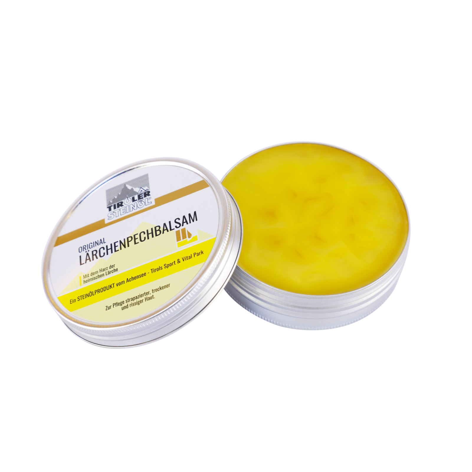 Pommade de poix de mélèze, huile de pierre du Tyrol 80 ml