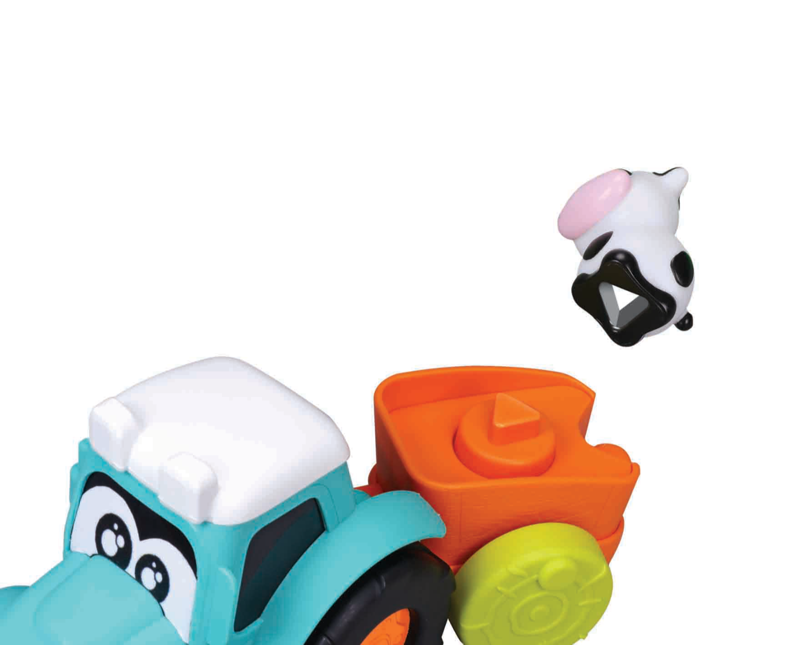 Traktor zum Ziehen mit Tieren