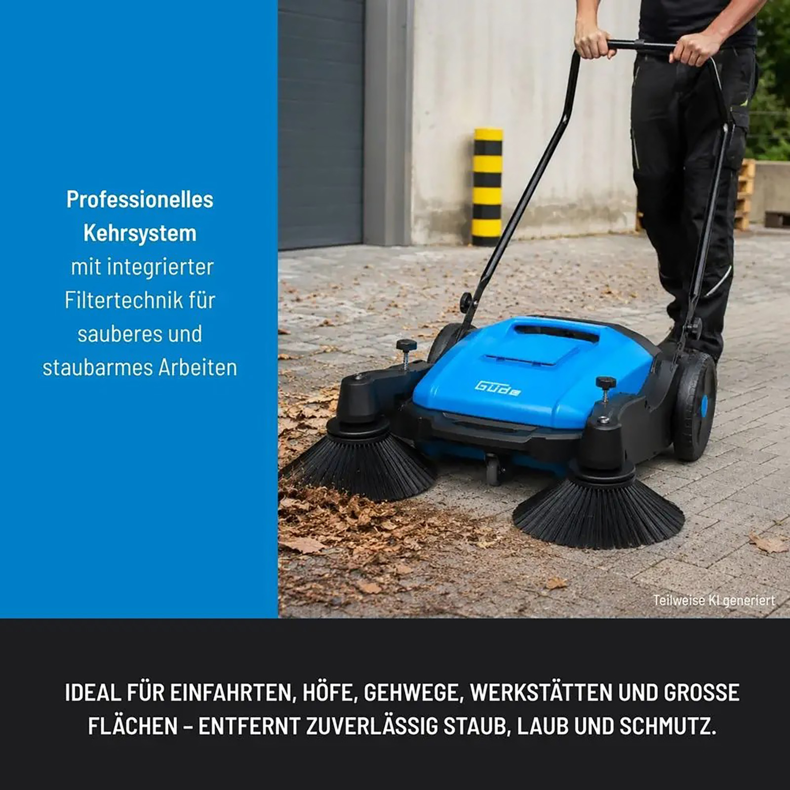 Kehrmaschine GKM PRO 1050