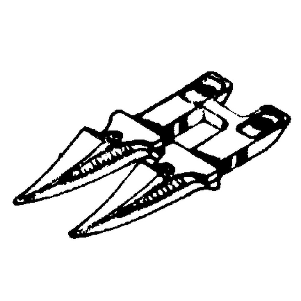 Doppelfinger schmale Lappen GB29