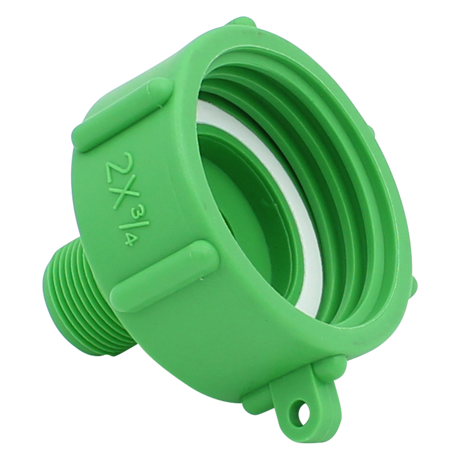 IBC Adapter von 2 Zoll Grob- auf 3/4 Feingewinde