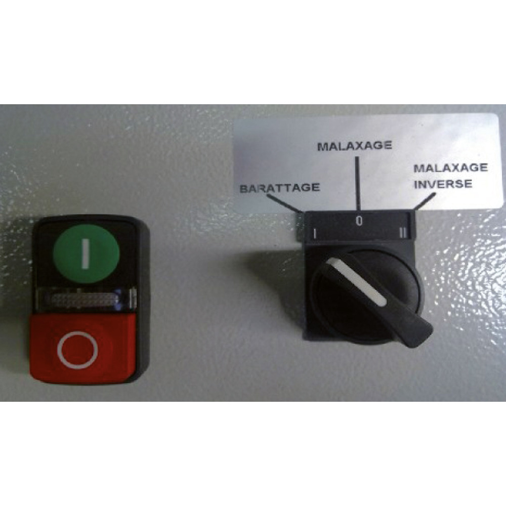 Buttermaschine Edelstahl mit Knetautomatik