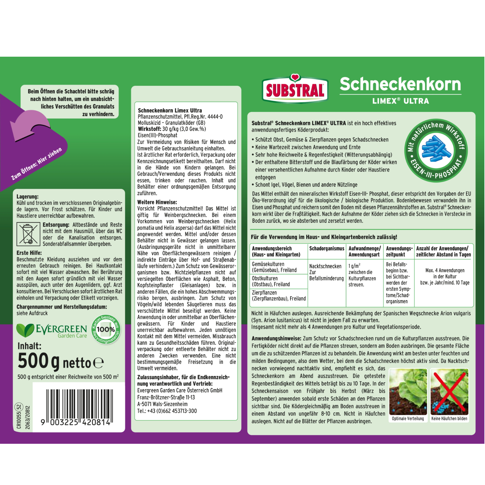 Schneckenkorn Limex Ultra 500g*
