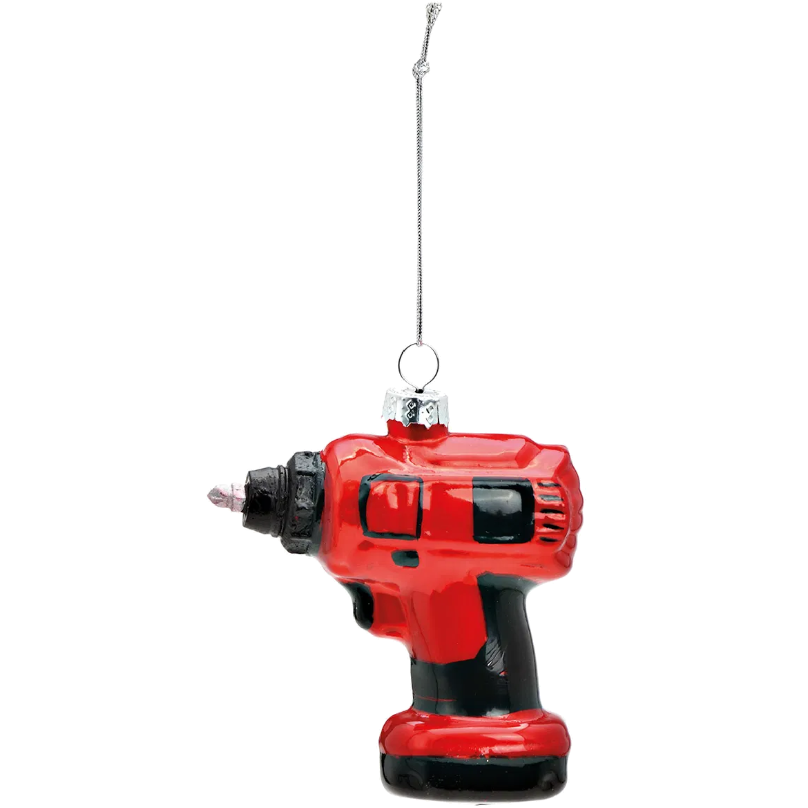 Christbaumschmuck Bohrmaschine aus Glas