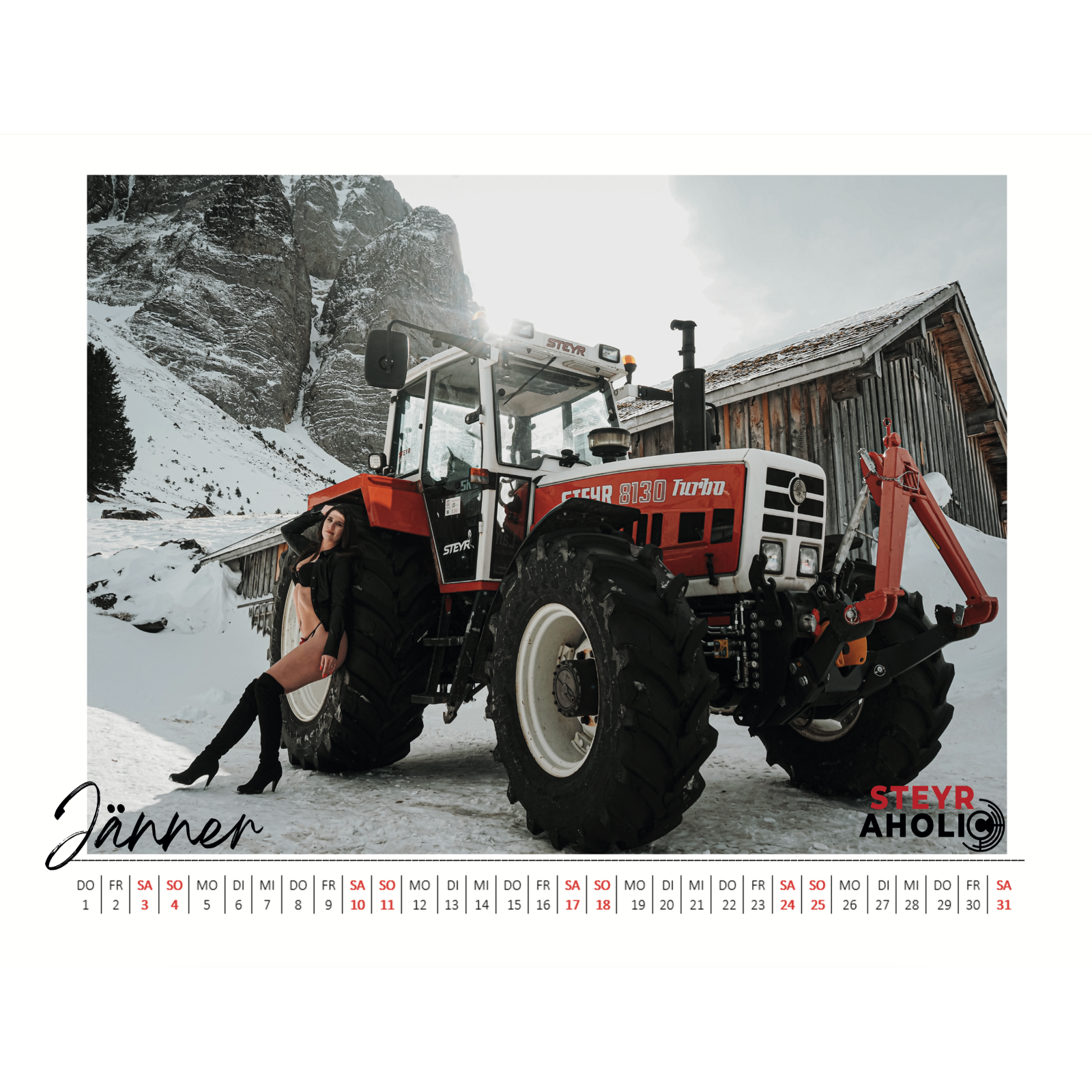Steyr Tractors Calendar 2027
