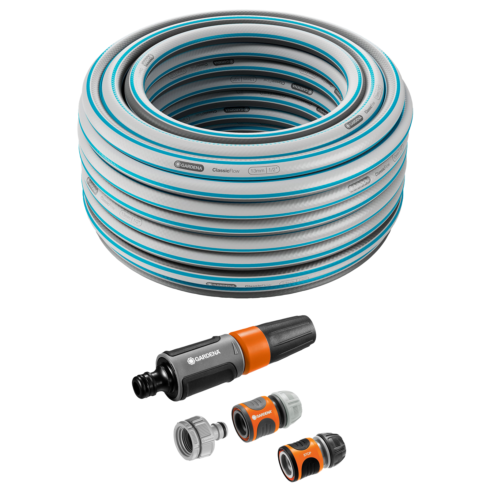 Gartenschlauch ClassicFlow Starterset 1/2" 20m