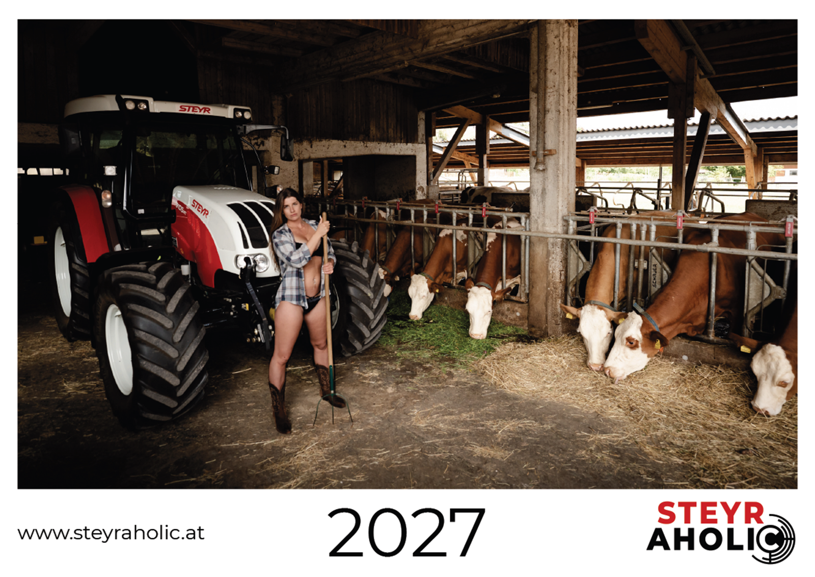 Calendrier des tracteurs Steyr 2027