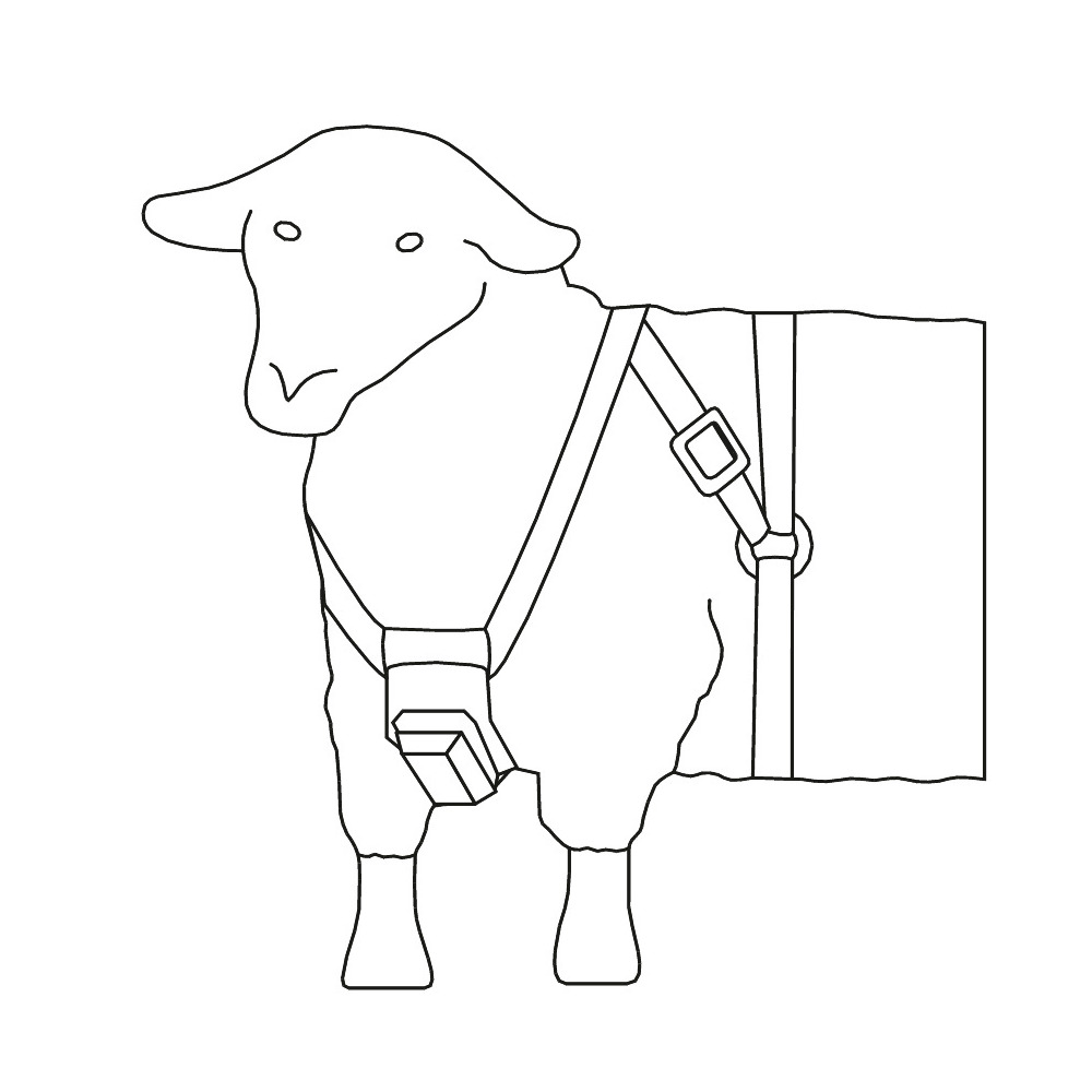 Bocksprunggeschirr Nylon