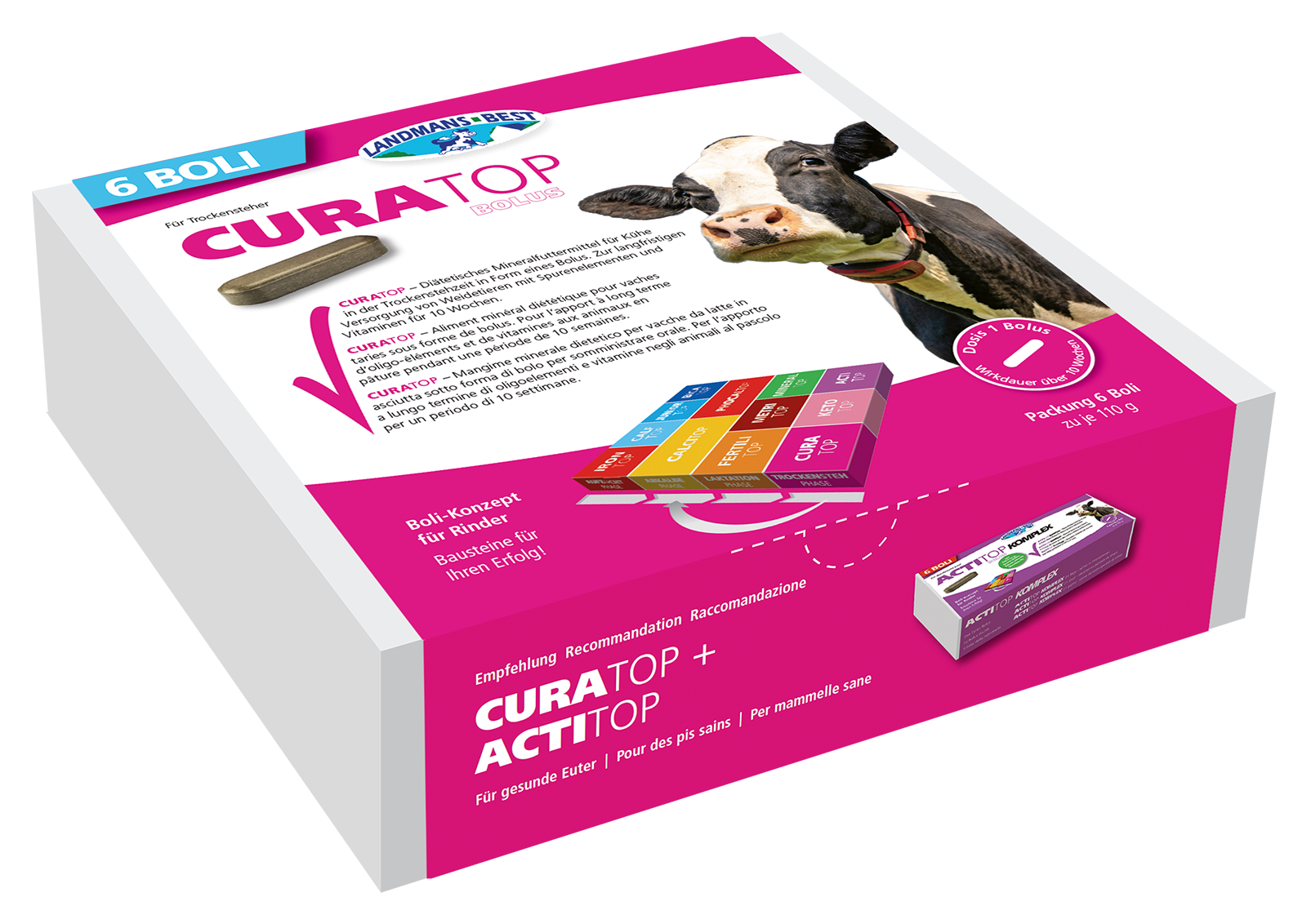 Bolus Curatop – boîte de 6