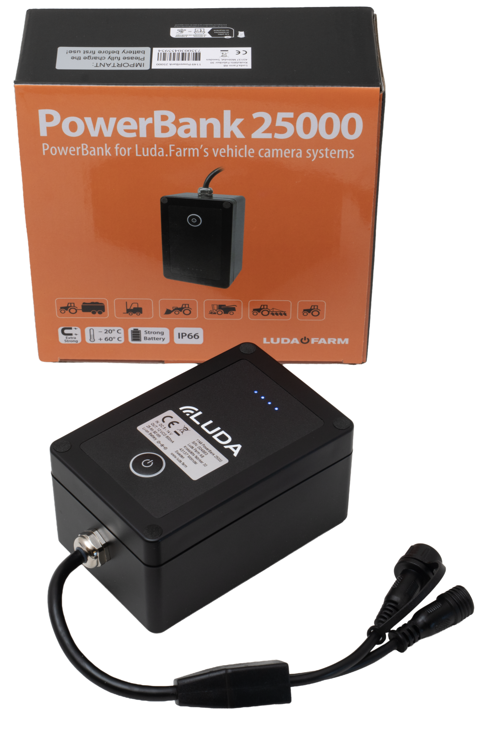 PowerBank 25000mAh LudaFarm