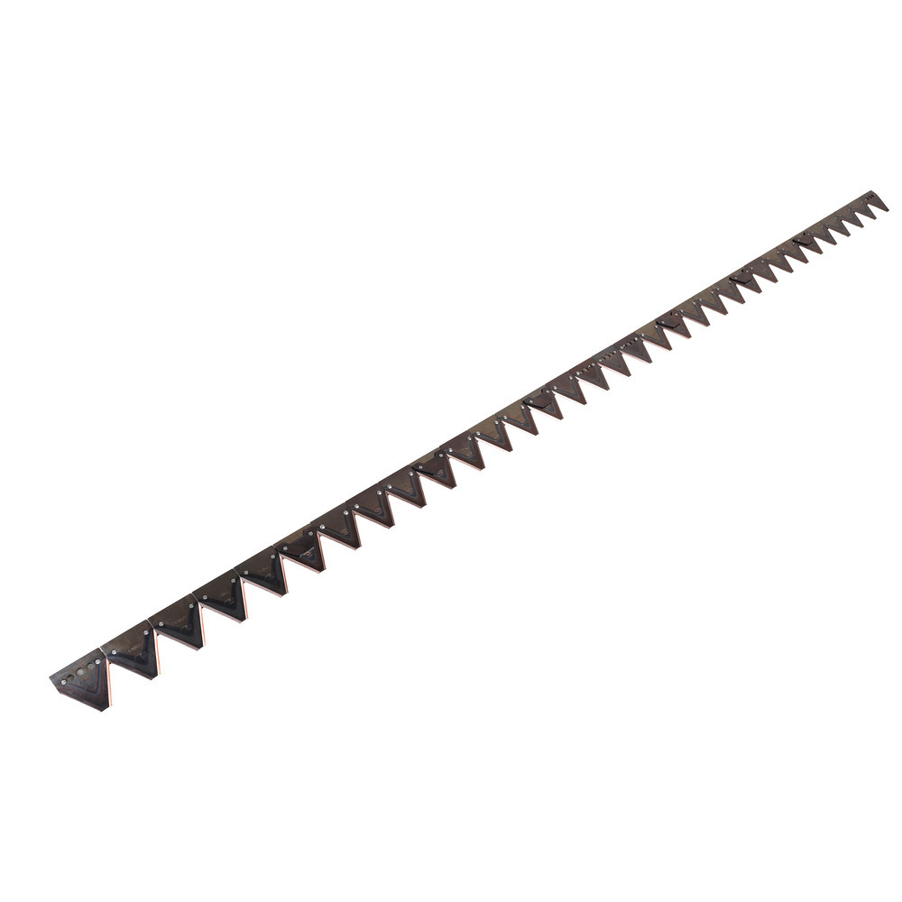 Mähmesser zu Rapid EURO-3 mit Mulchzusatz links und rechts, 2 Gewindelöcher M8, LA=122 mm
