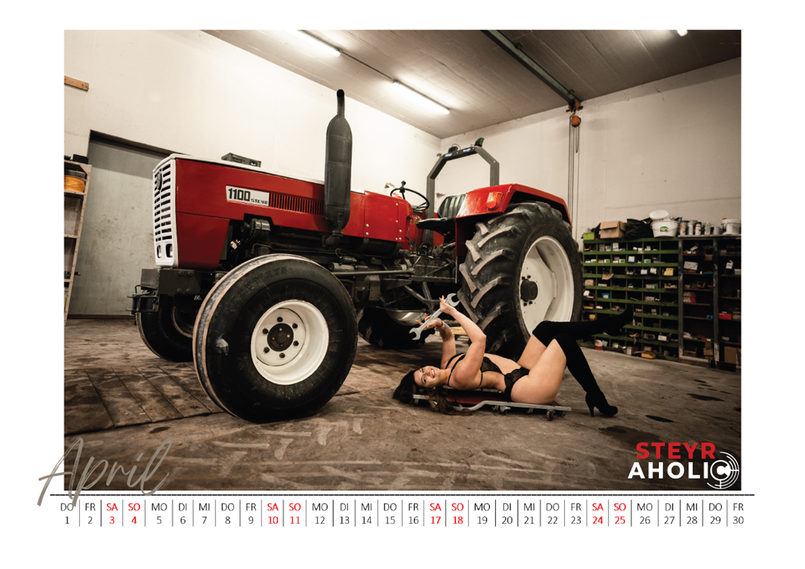 Calendario trattori Steyr 2027