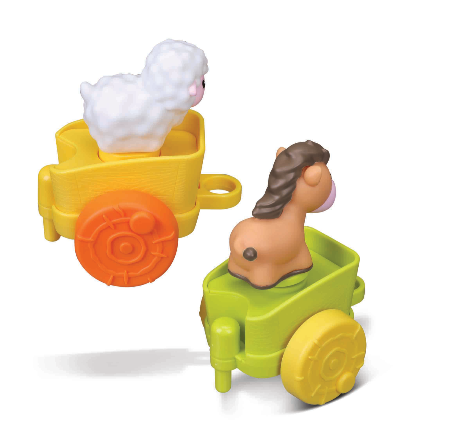 Traktor zum Ziehen mit Tieren