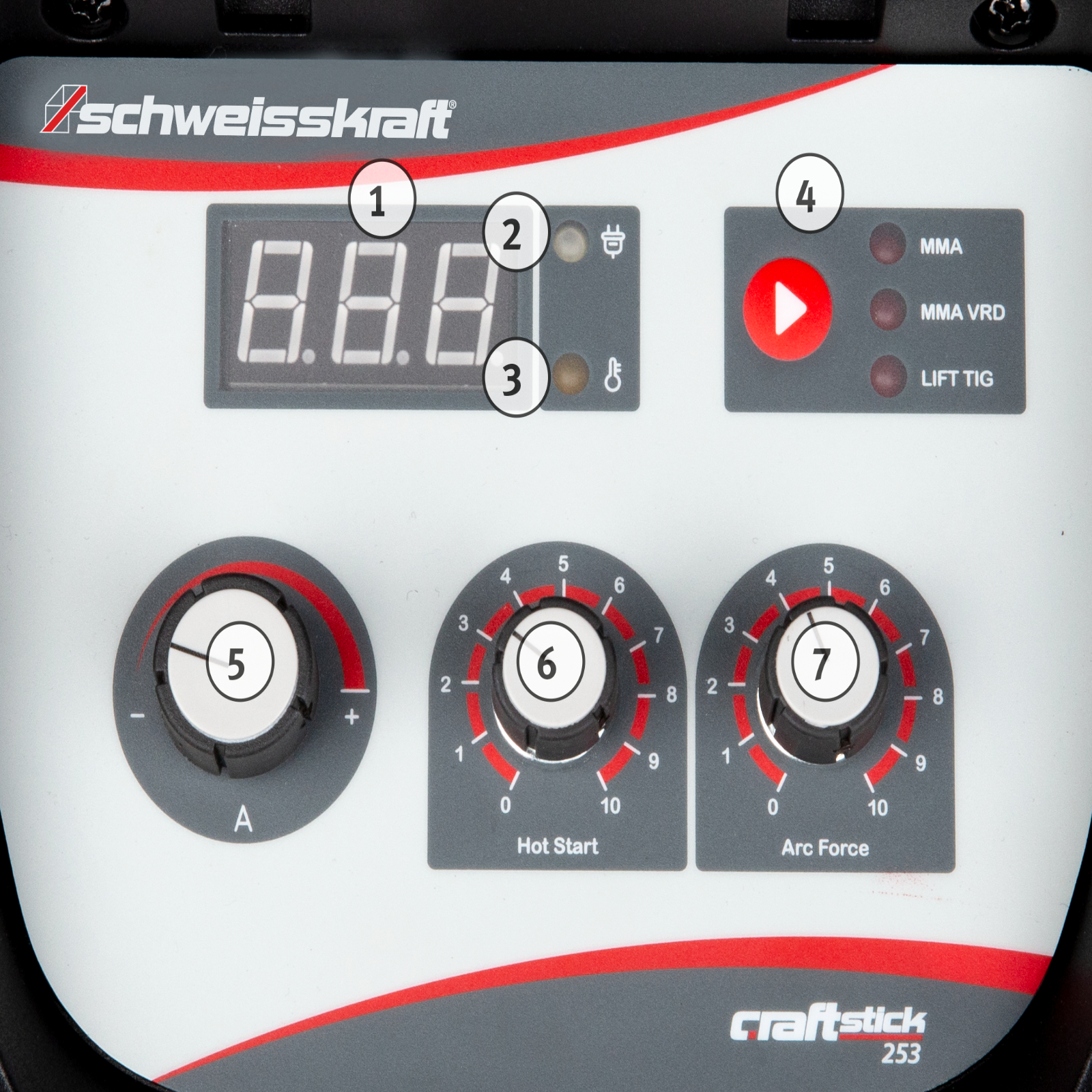 Schweißinverter CRAFT STICK 253