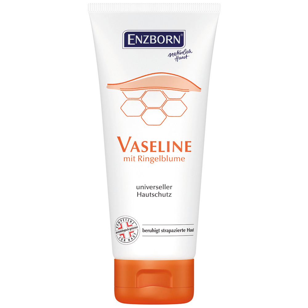 Vaseline mit Ringelblume
