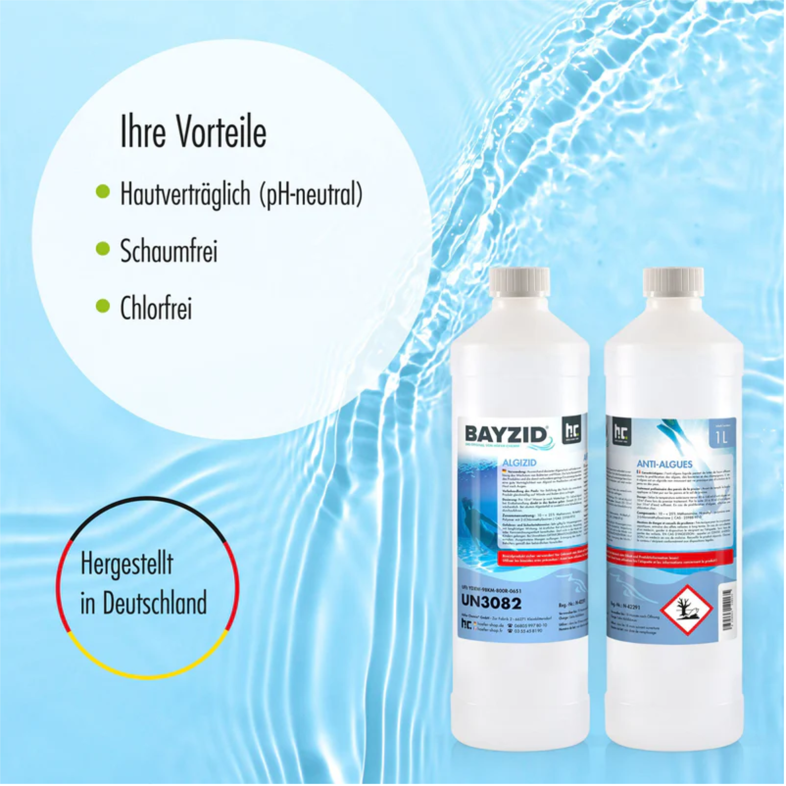 Algizid 1 L Algenverhütung für Pool