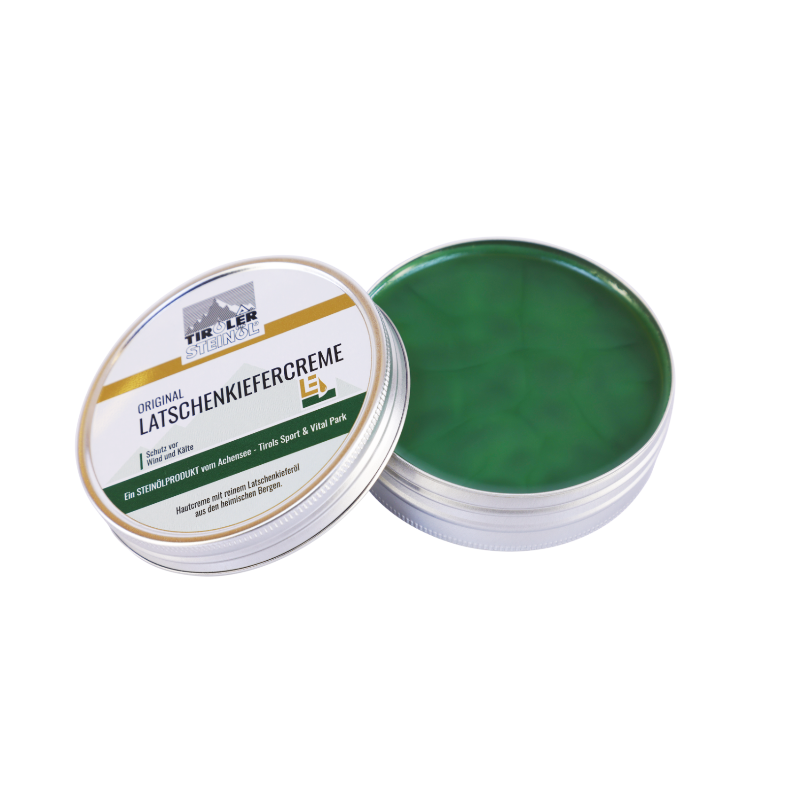 Crème de pin des montagnes, huile de pierre du Tyrol 80 ml