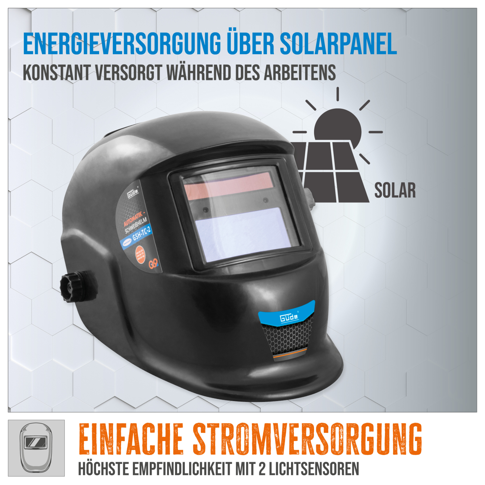 Schweißschirm Automatik GSH-TC-2