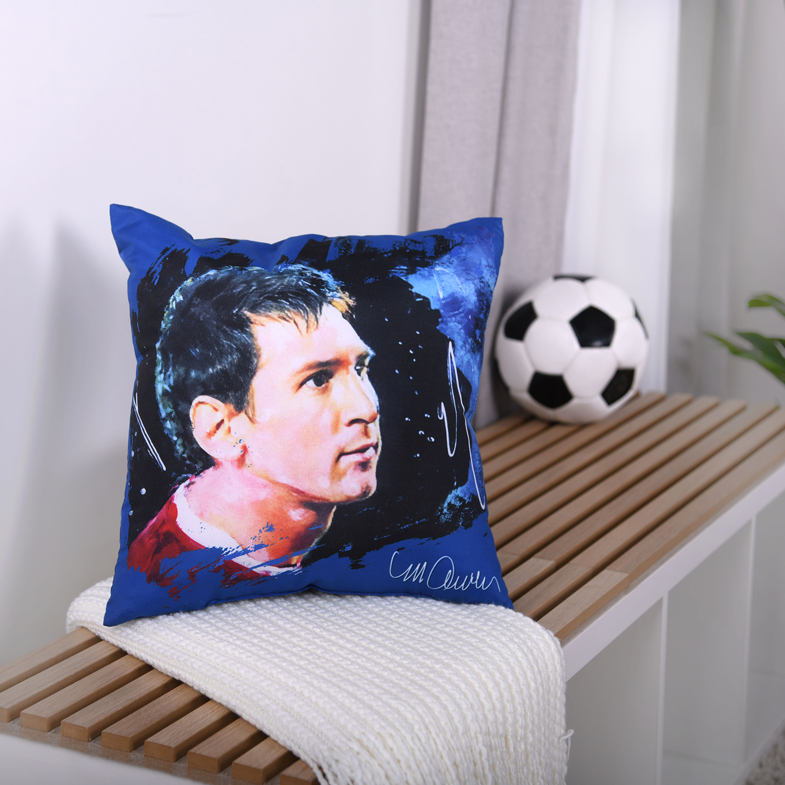 Dekokissen Messi 40/40 cm