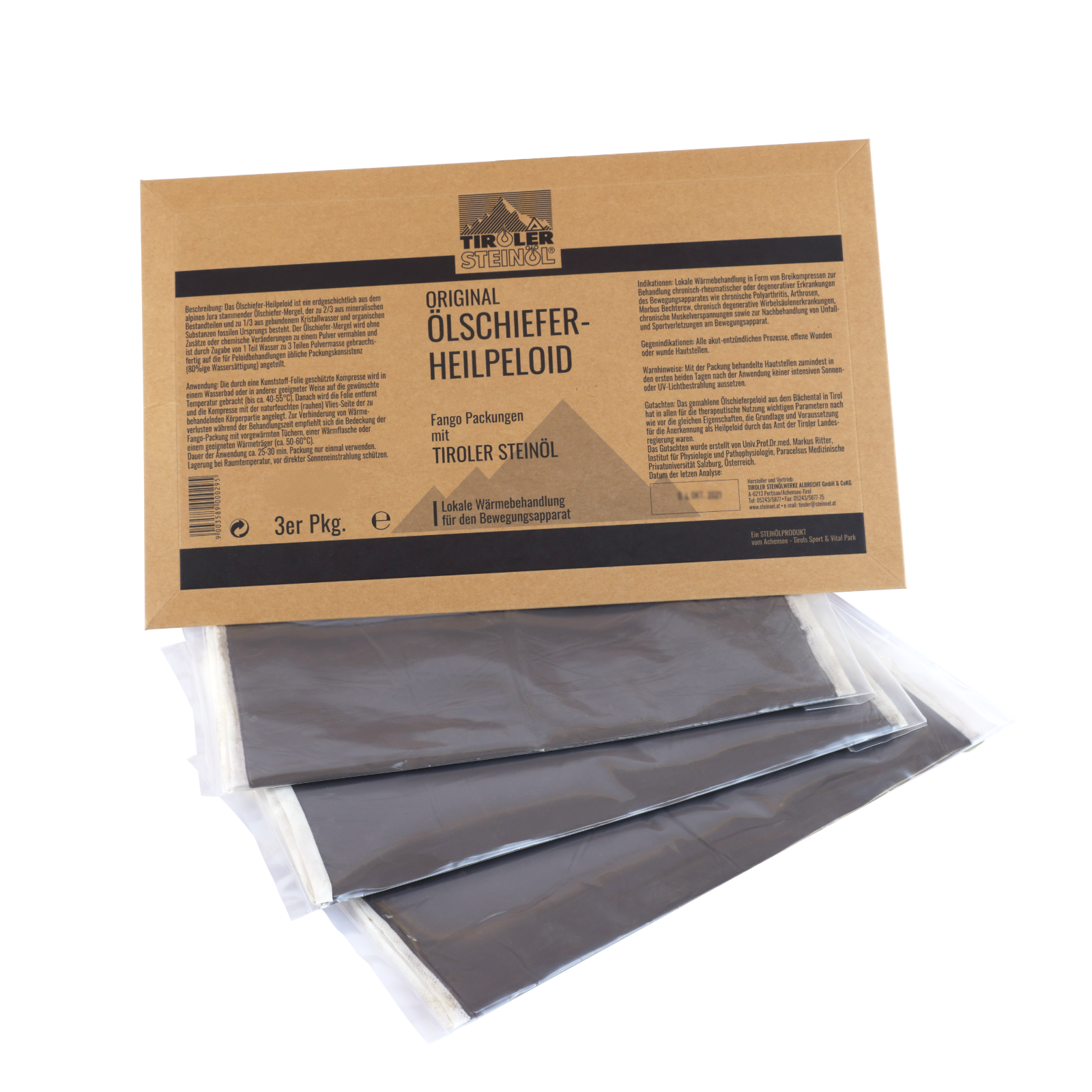Ölschieferpackung 3er Pkg.