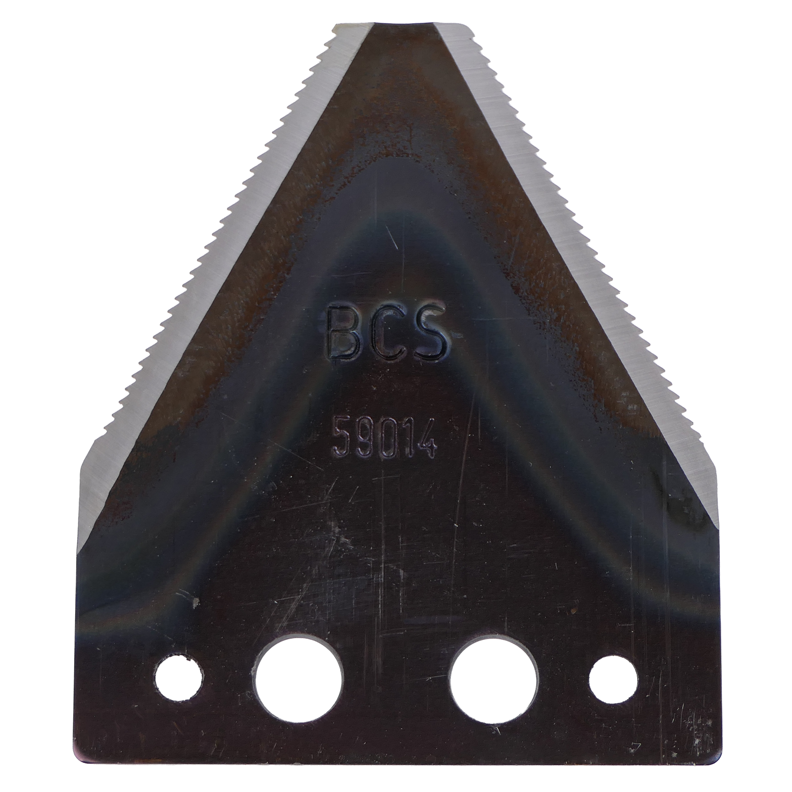 BCS blade, Reform version suitable as a replacement for 580.590141, serrated