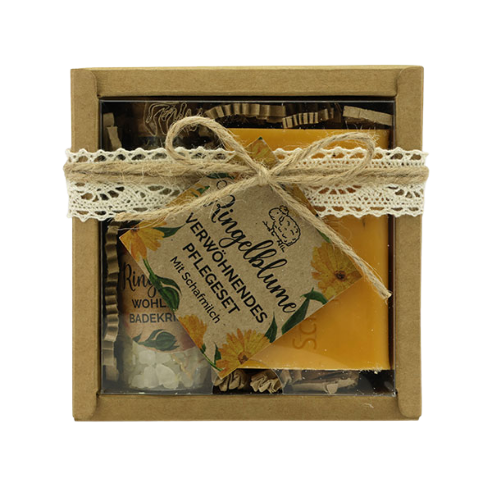 Coffret-cadeau, 2 pièces : Calendula - Un moment de bien-être
