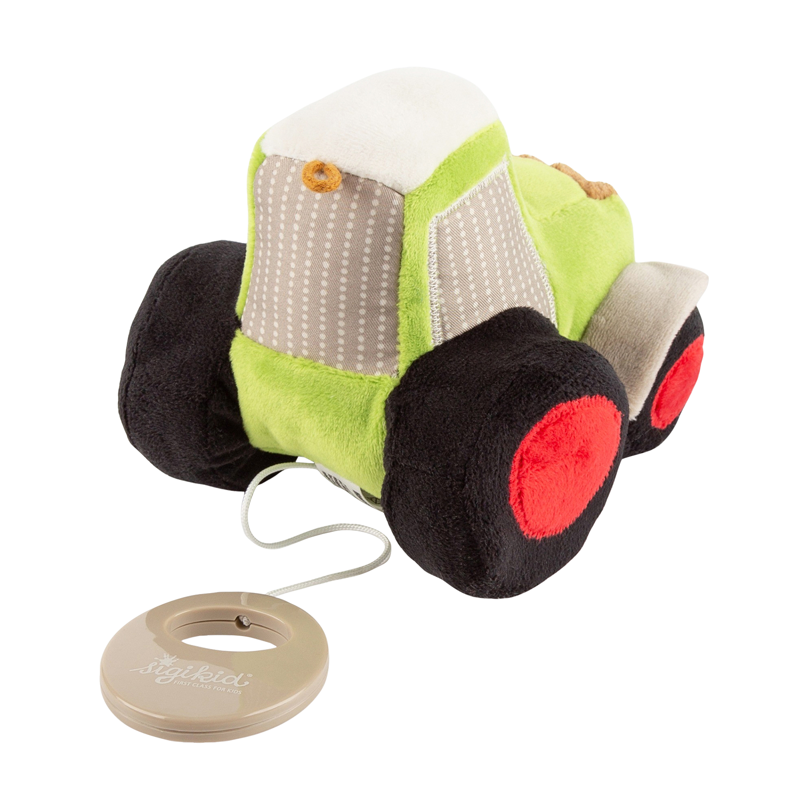 Green Tractor Musical Toy