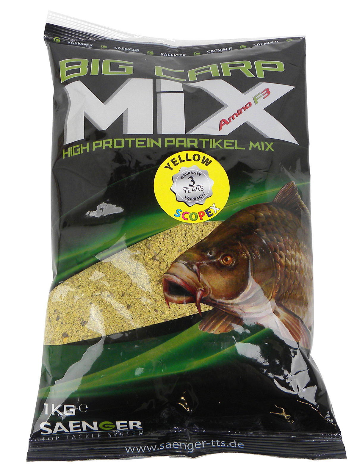 Futter Big Carp Mix Scopex 1 Kg für ruhiges Wasser