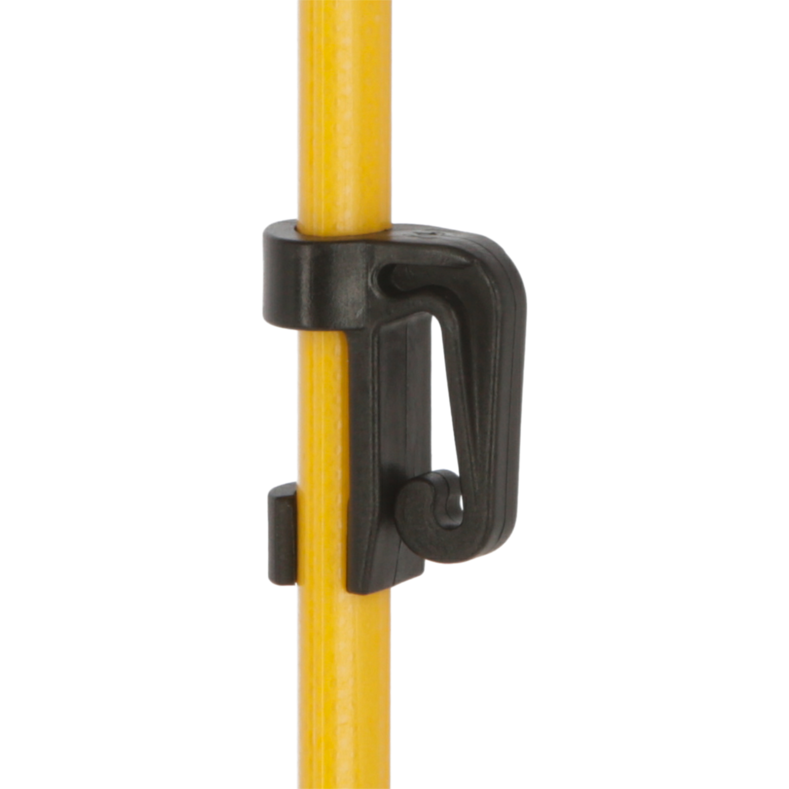Fiberglaspfahl 152 cm oval gelb 10 Stk.