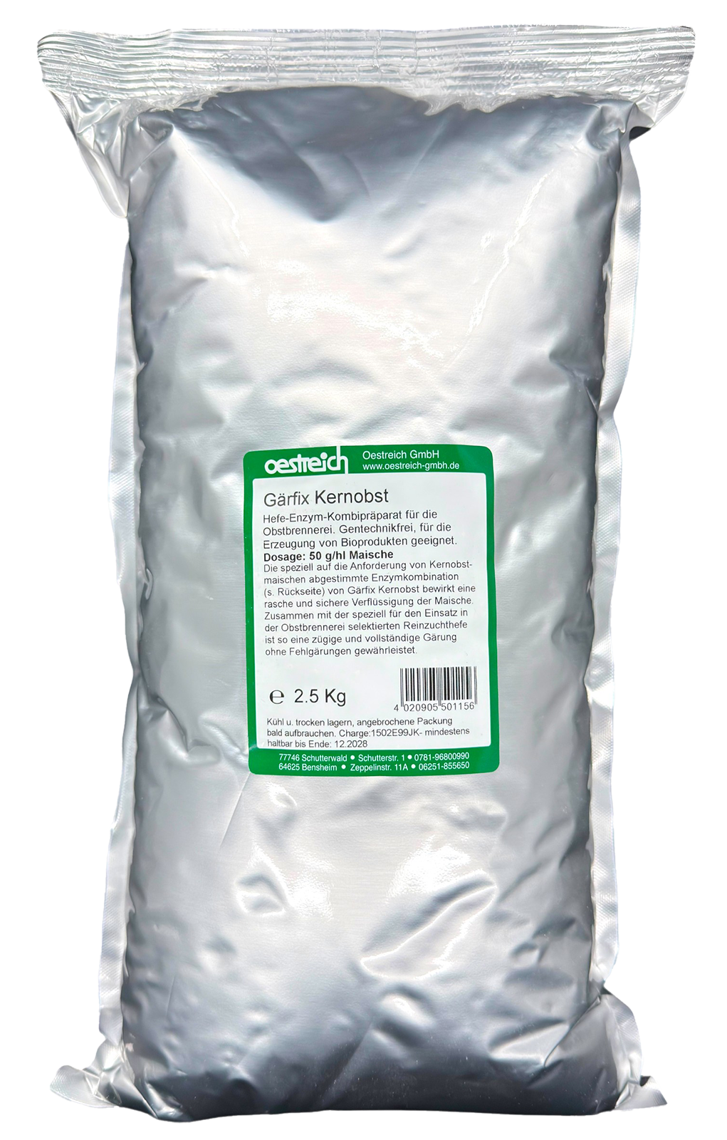 Lievito per frutta a nocciolo 2500g