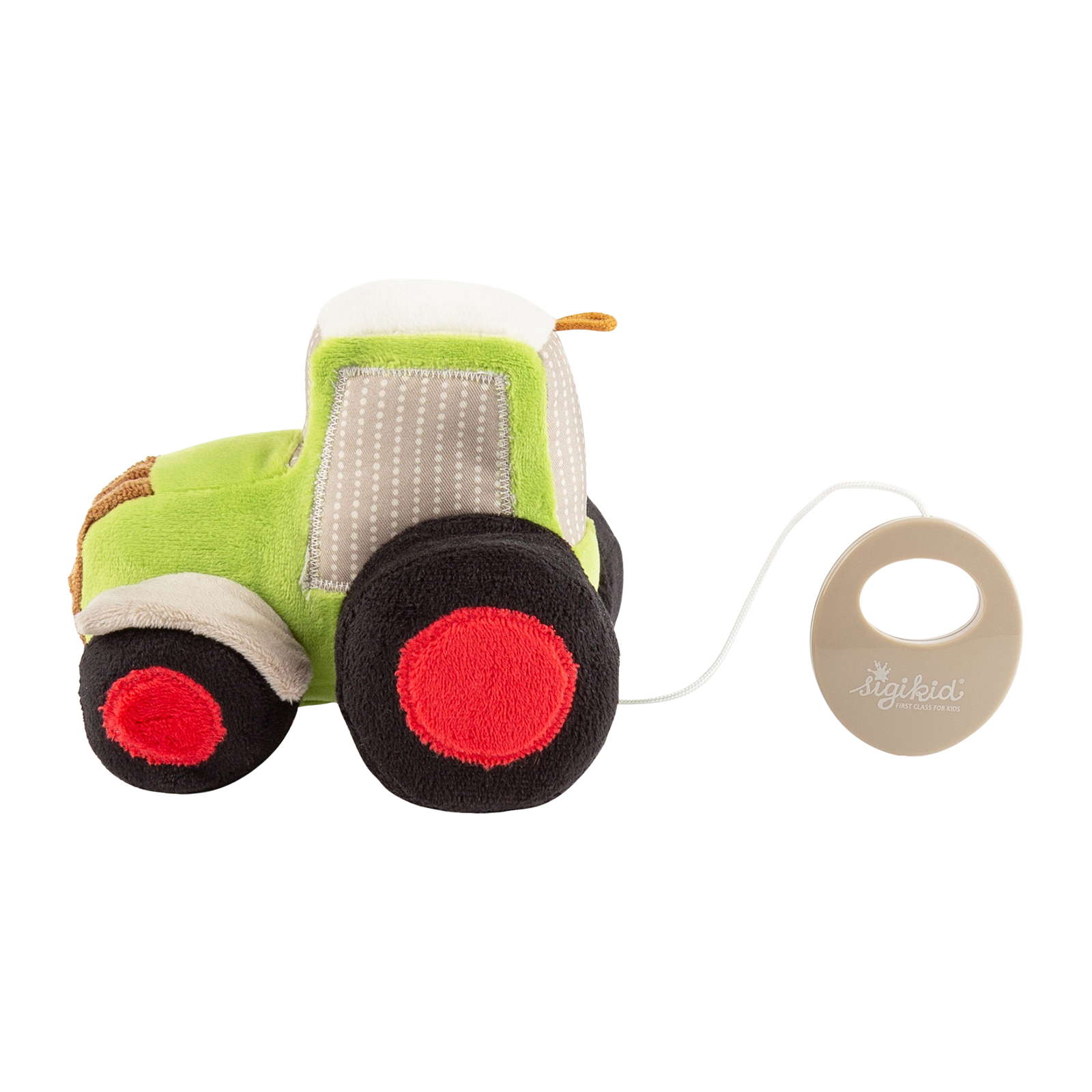 Green Tractor Musical Toy