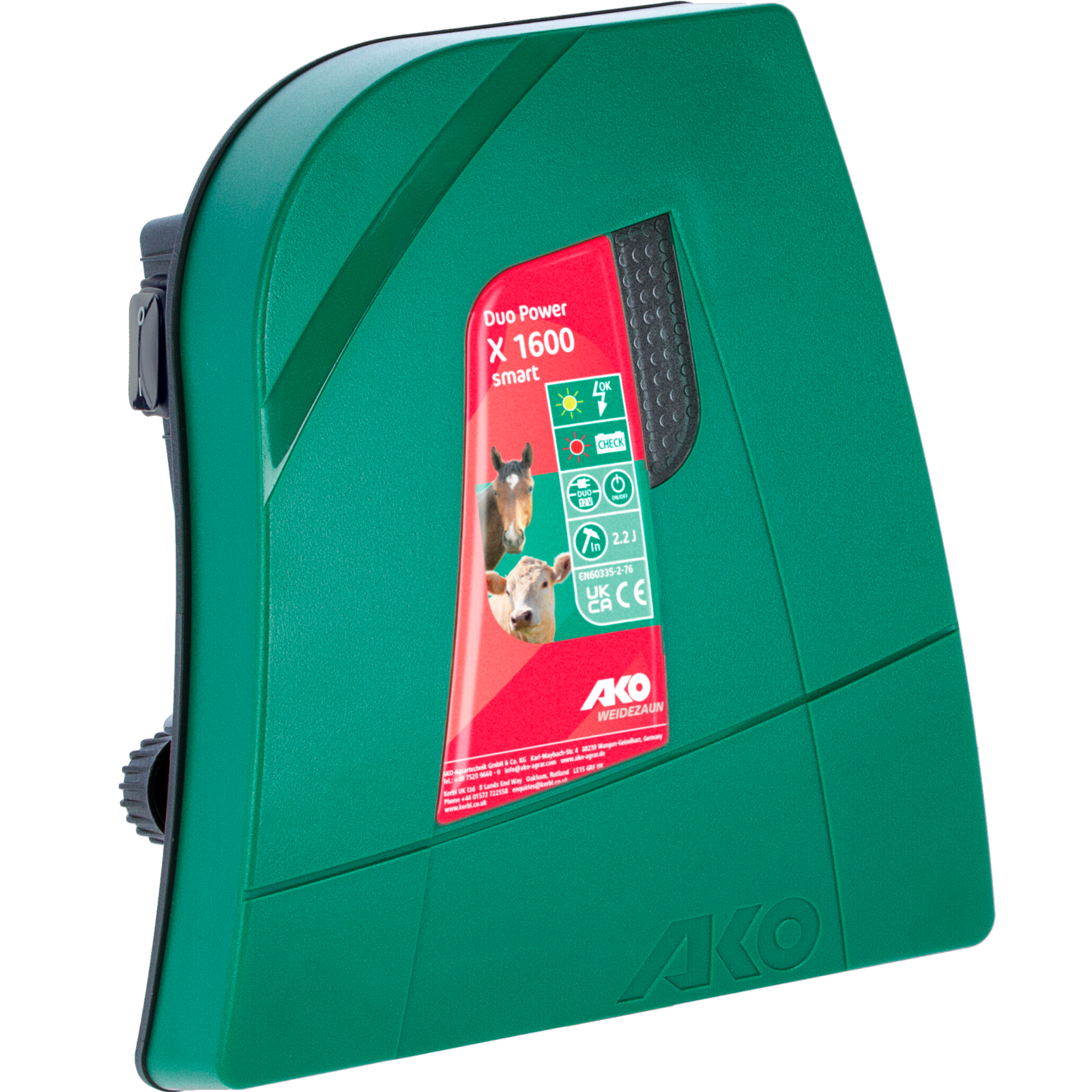 Weidezaungerät Duo Power X1600 Smart - 12/230V