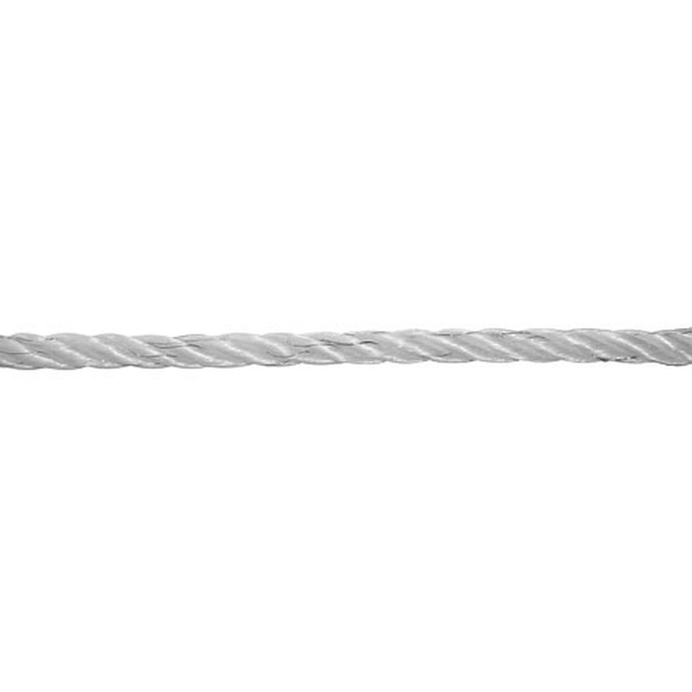Weidezaunseil Economy weiß, 6 mm / 200 m