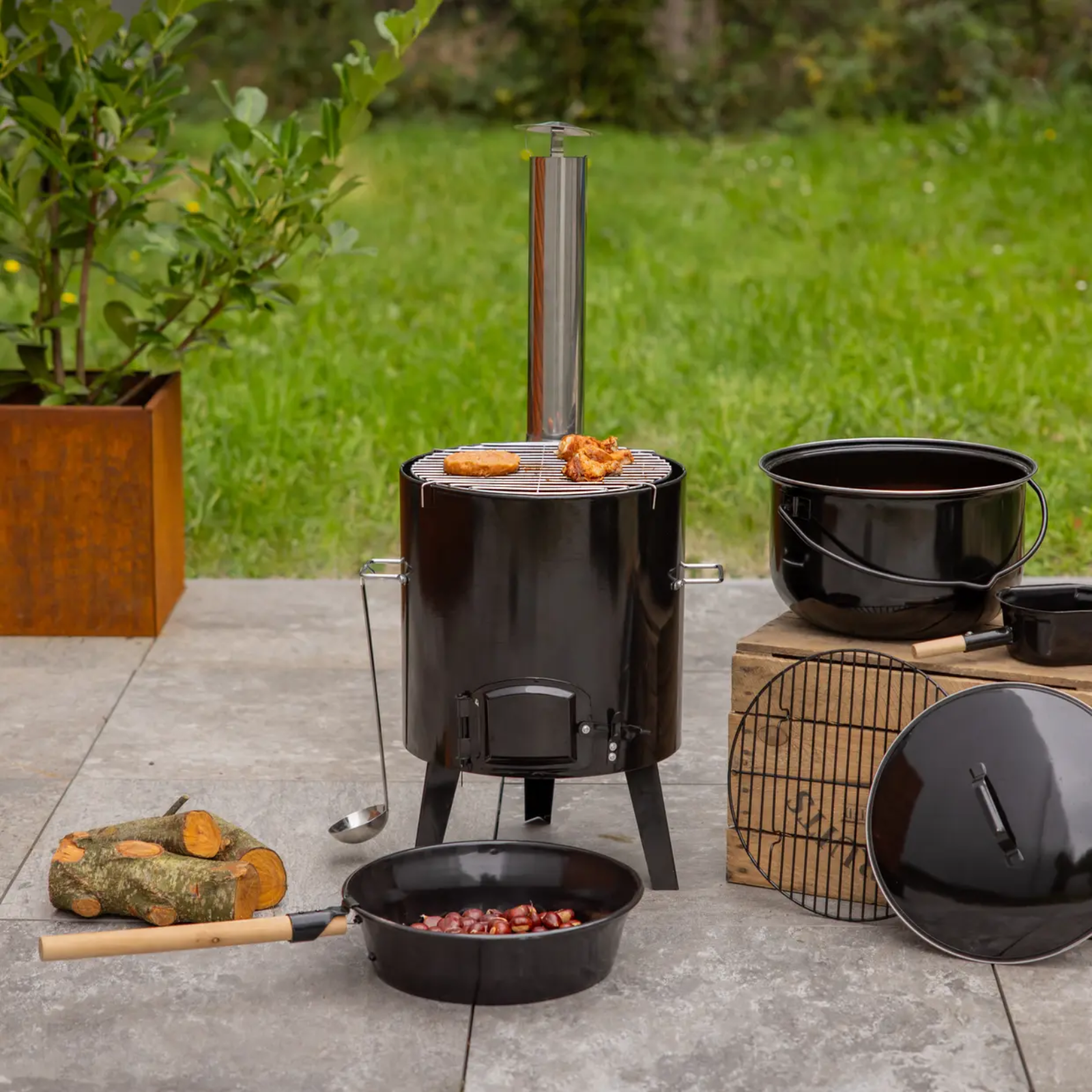 Forno per stufati - pentola per vin brulé - pentola per gulasch 14 L