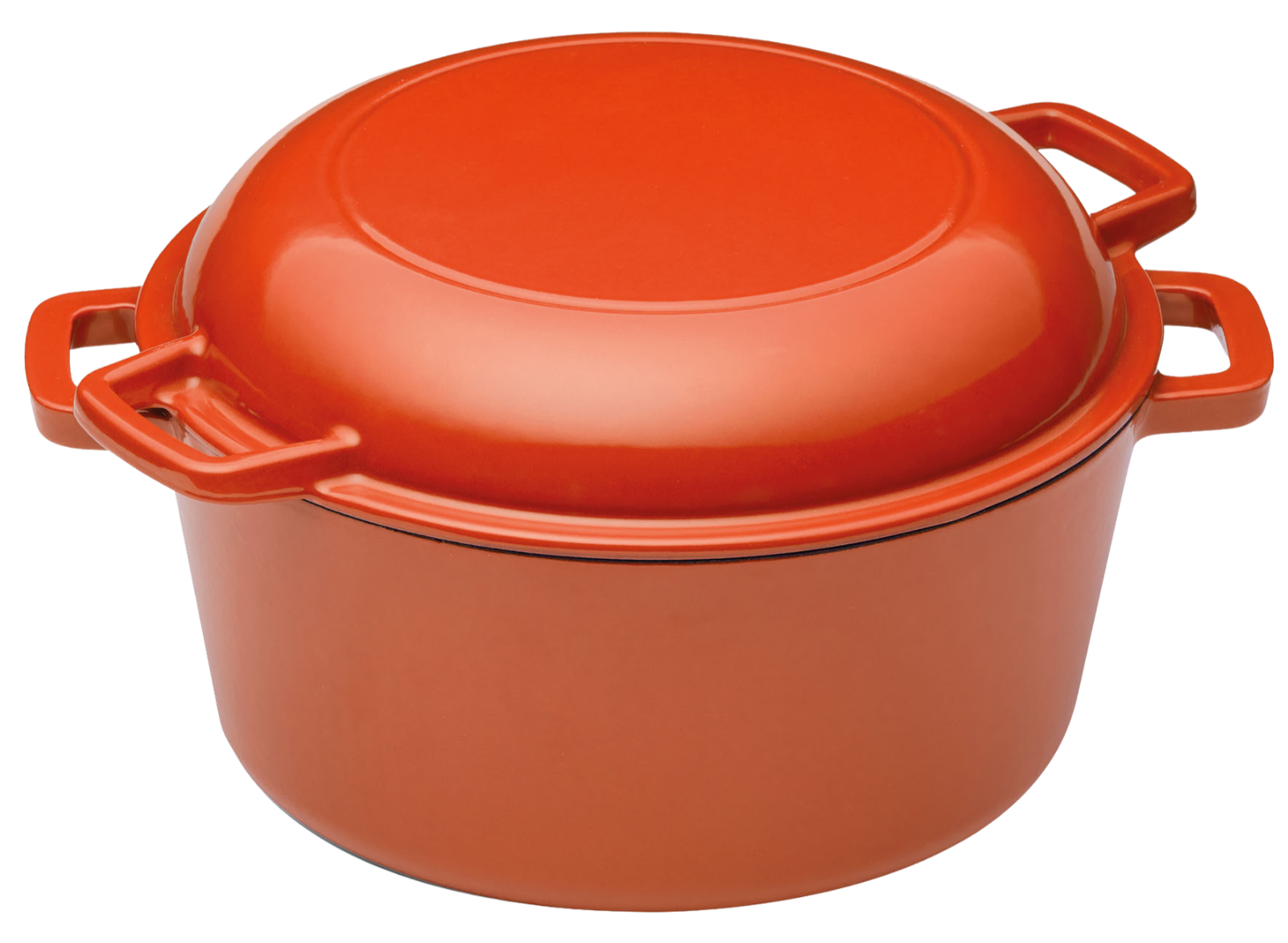 4.7-Liter Cast Iron Pot, Red
