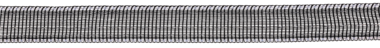 Weidezaunband Platinum schwarz/weiß 40 mm / 200 m