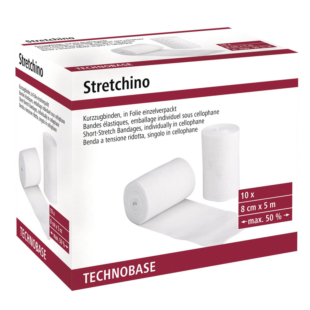 Kurzzugbinde Stretchino, 10 Stk.