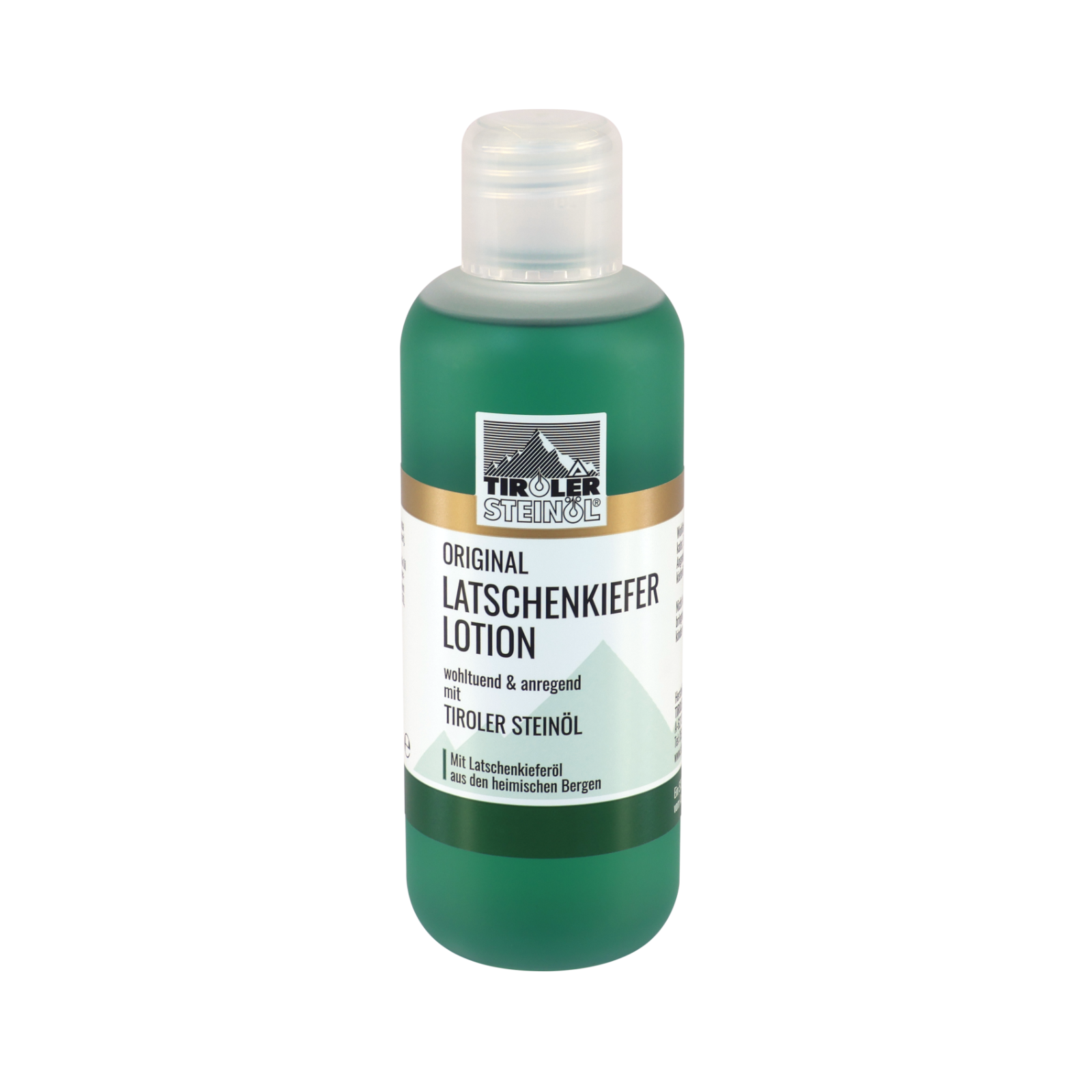 Lotion au pin des montagnes, huile de pierre du Tyrol 300 ml