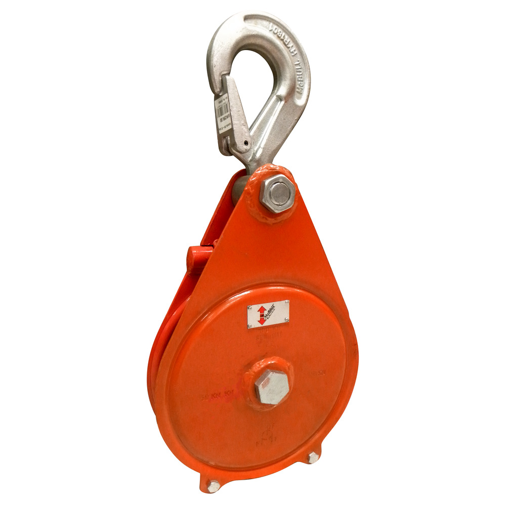 Seilrolle SR22 mit klappbarem Seitenblech