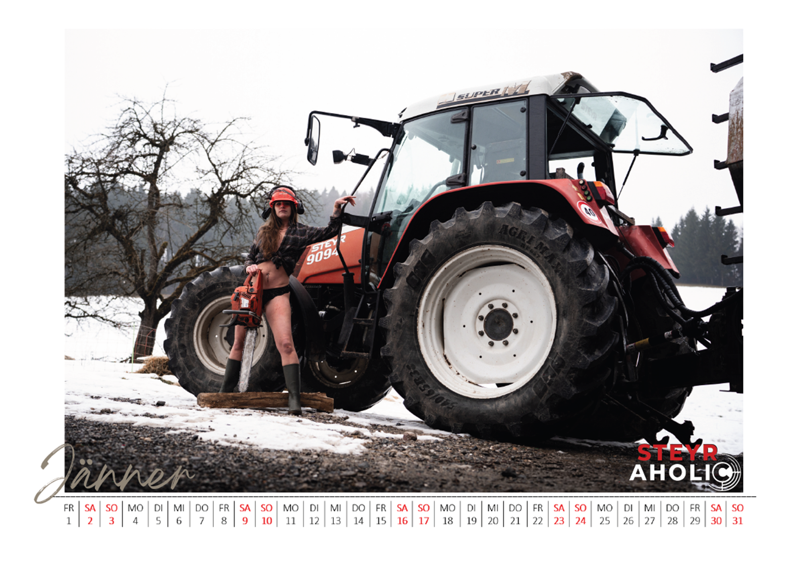 Calendario trattori Steyr 2027
