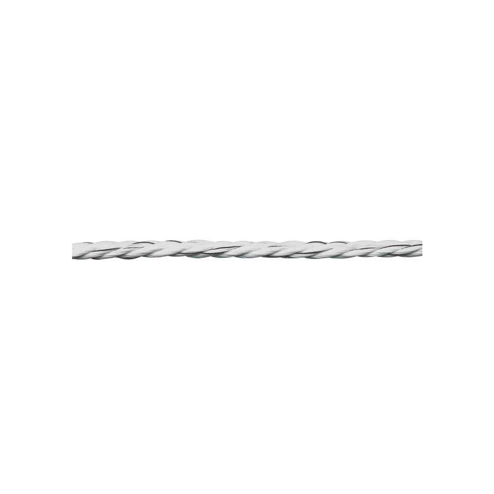 Weidezaunseil Classic weiß, 6 mm / 200 m