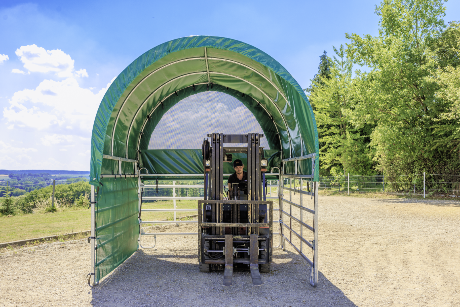 Weidelzelt kompl. inkl. Panels