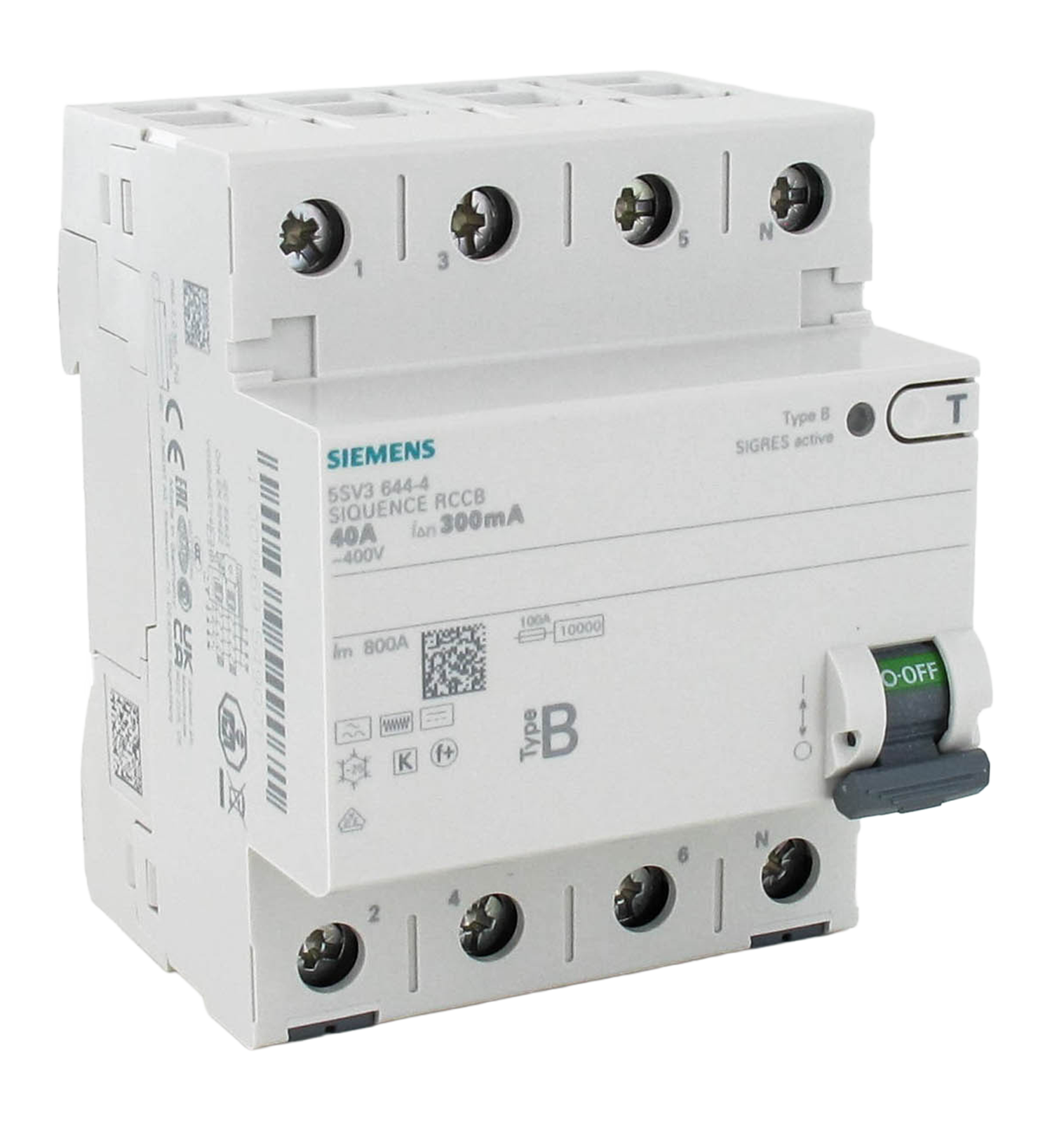 SIEMENS Fehlerstromschutzschalter 4-polig, 40 A