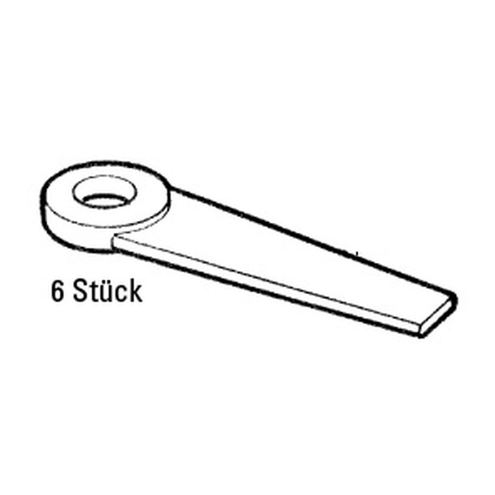 Ersatzmesserset zu ProTrim 6-tgl.
