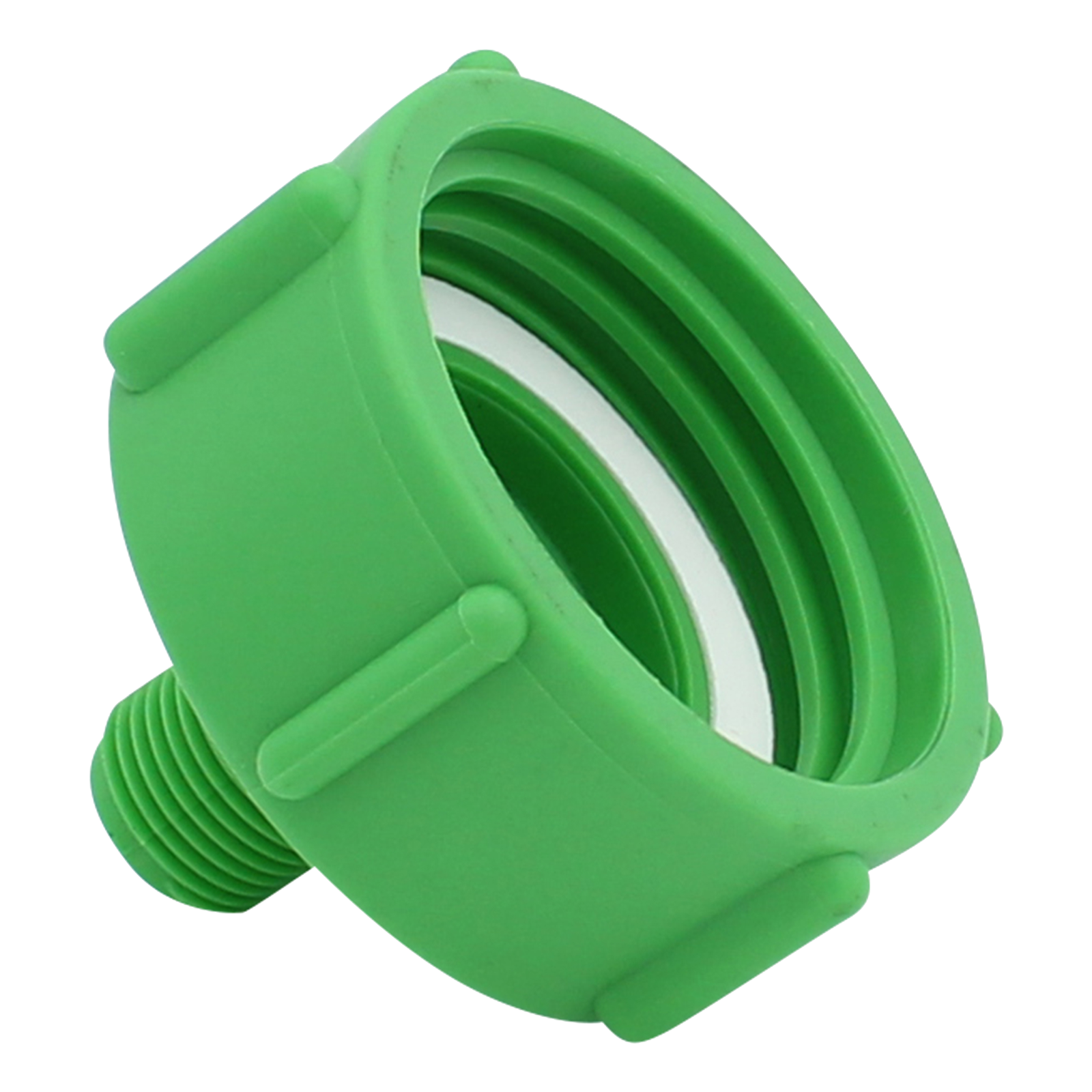 IBC Adapter von 2 Zoll Grob- auf 1/2 Zoll Feingewinde