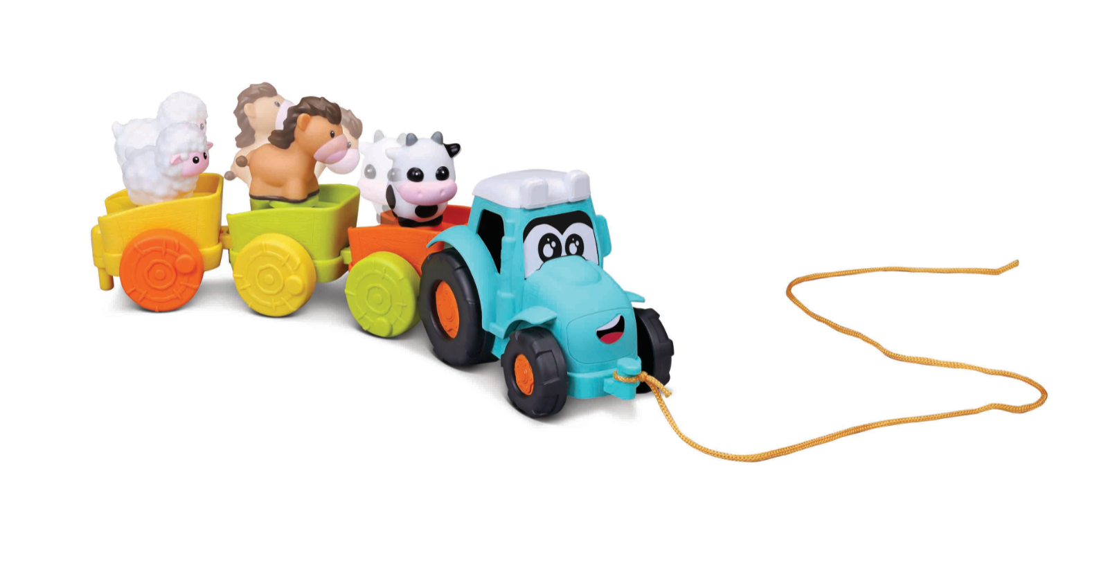 Traktor zum Ziehen mit Tieren