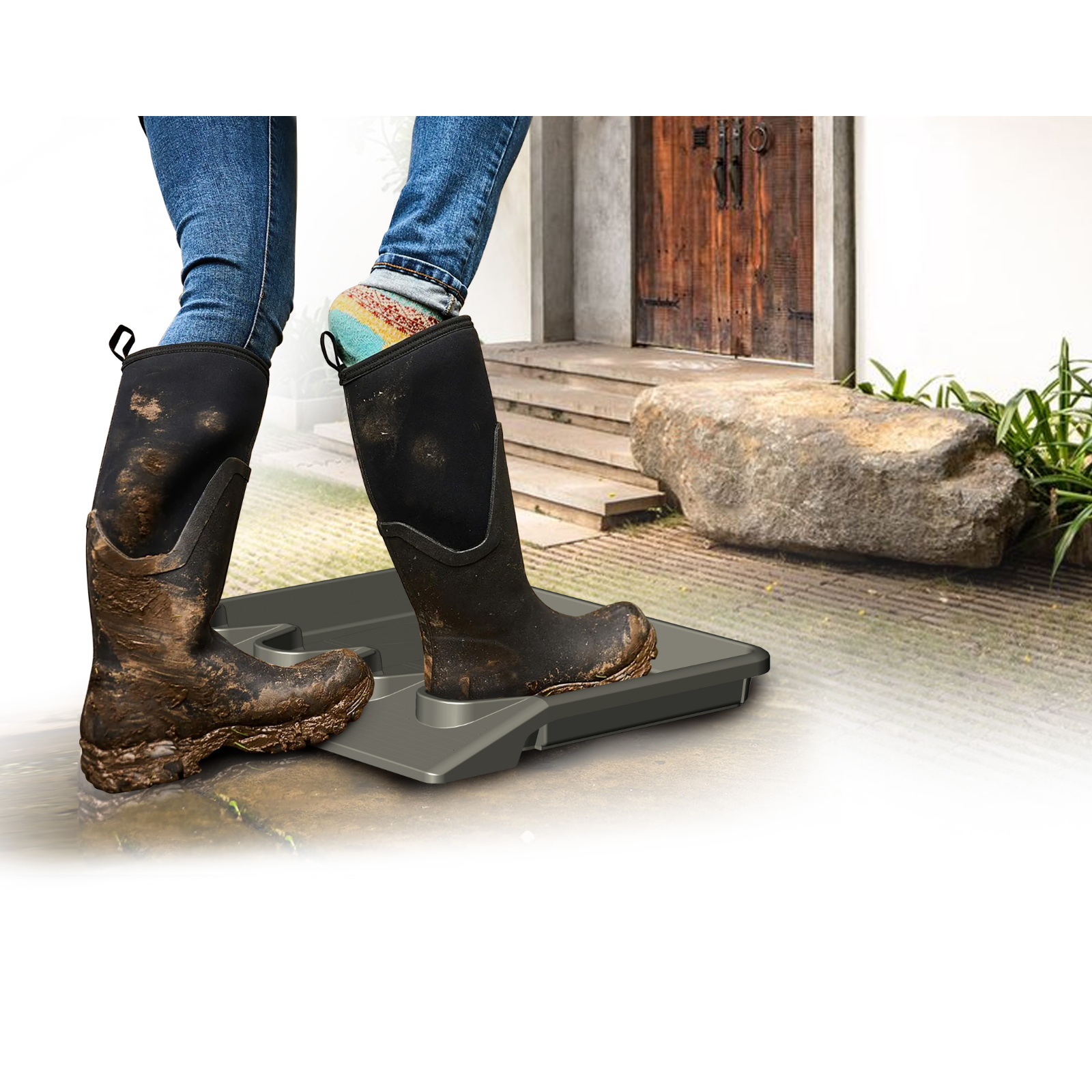 Ausziehwanne für Schuhe + Stiefel