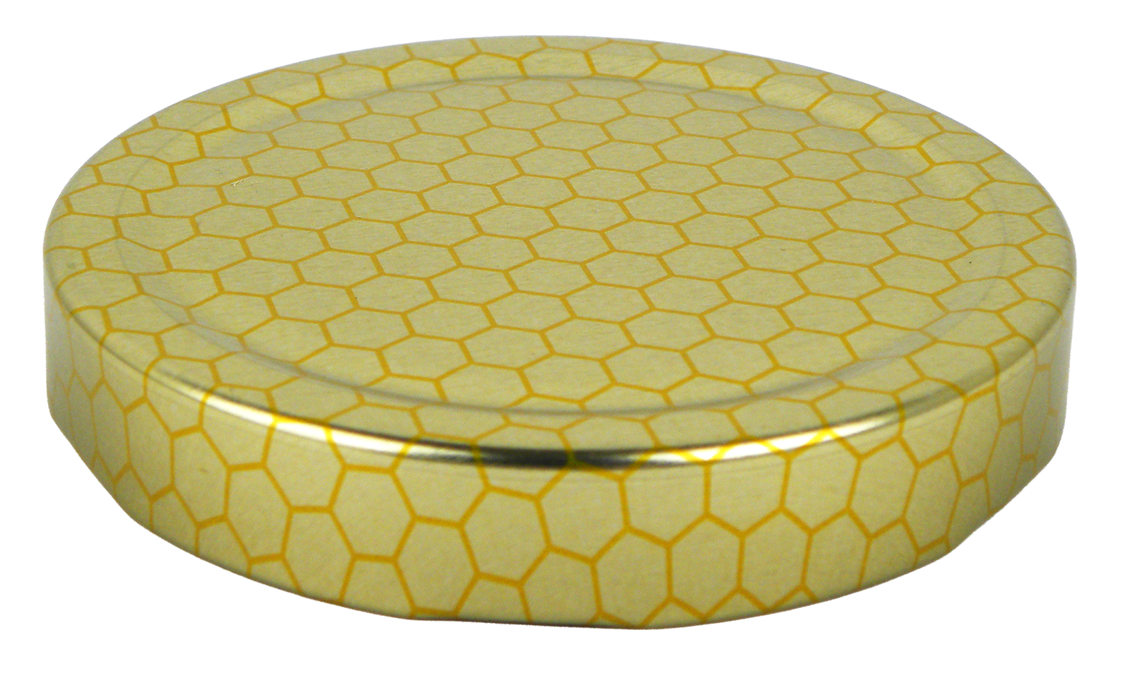Schraubverschluss 82 mm 10 Stk. gold Wabe TO82 deep